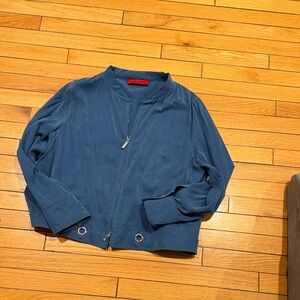 Carolina Herrera Blue Garment with Red Label